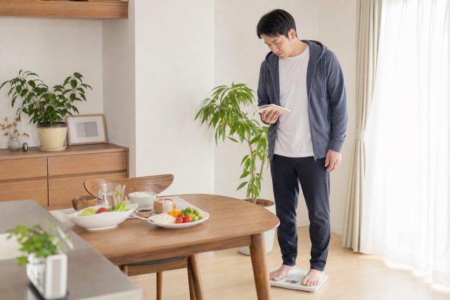 過敏性腸症候群で体重が増えない時は？食べ方と受診目安