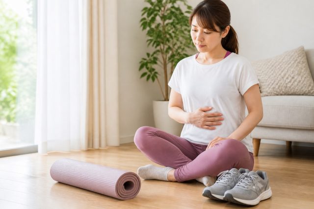 逆流性食道炎で腹筋鍛えるなら？悪化を避ける運動の選び方