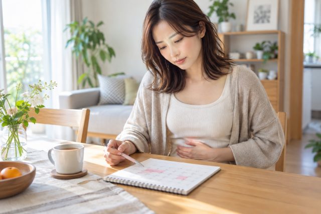 生理前のお腹ぐるぐるはなぜ？下痢・ガスとの見分け方