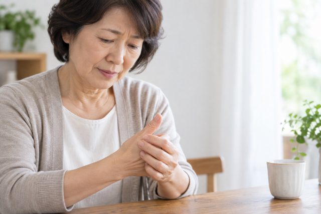 婦人科系の変化で手指が痛む？更年期だけに決めない受診目安