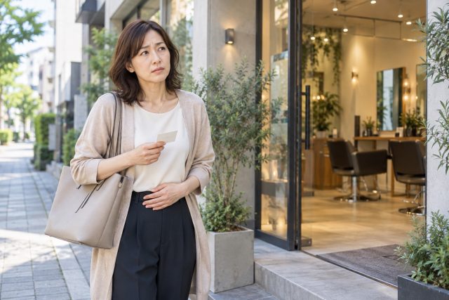 胃腸症状で美容院が不安？長時間席を立てない日の備えと受診目安