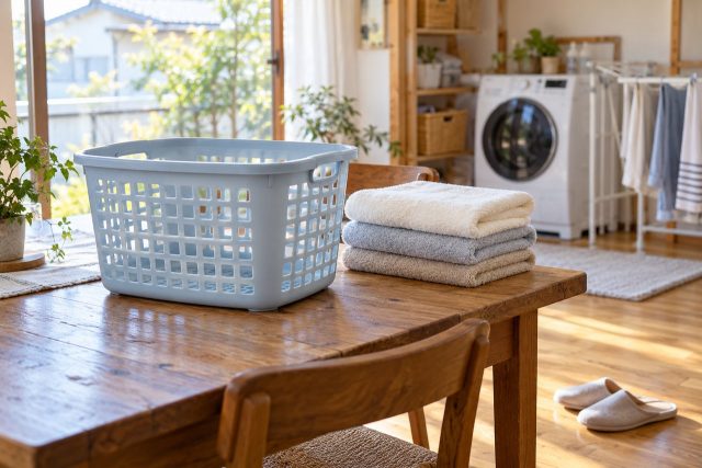 腰痛・骨盤の不調で洗濯かごがつらい？持ち上げ方の工夫と受診目安
